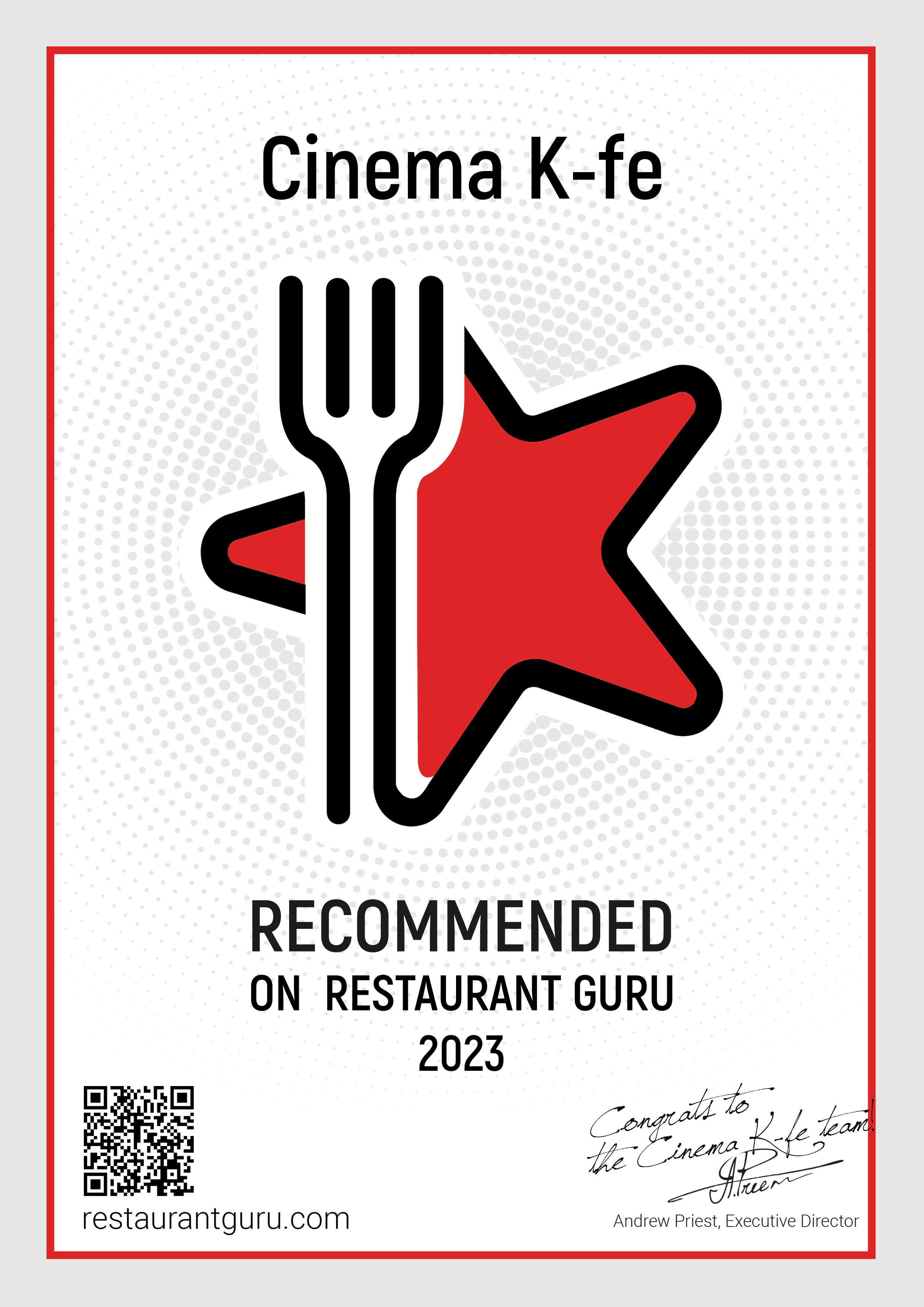 Restaurant Guru Recommended